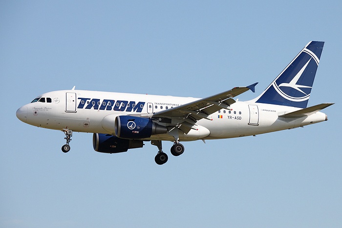 Airbus A318-111, Tarom, registrace YR-ASD