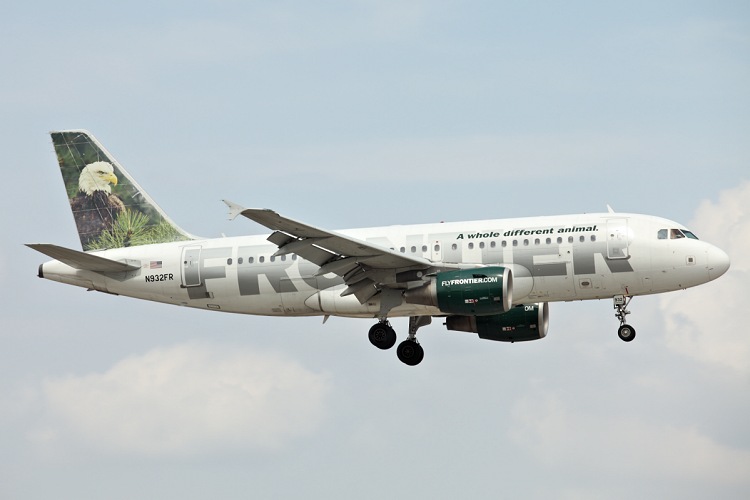 Airbus A319-111, Frontier, registrace N932FR