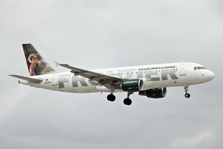 Airbus A320-214, Frontier, registrace N202FR