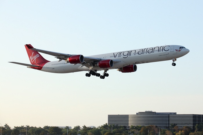 Airbus A340-642, Virgin Atlantic, registrace G-VEIL