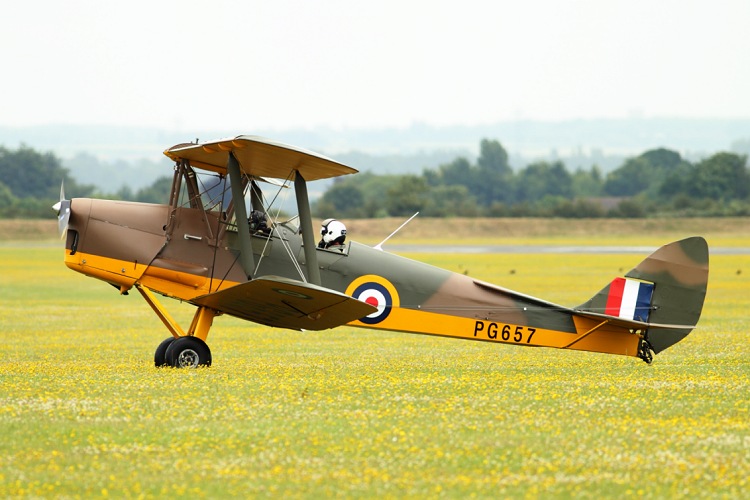 De Havilland DH.82A Tiger Moth II, registrace G-AGPK/PG657