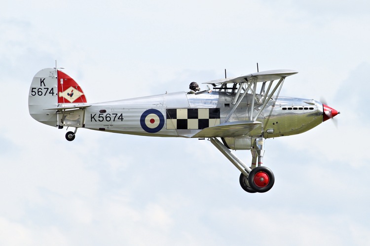 Hawker Fury Mk.I, Historic Aircraft Collection, registrace G-CBZP/K5674