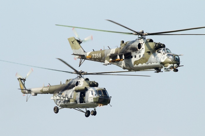 Mil Mi-24V, Czech Air Force, registrace 7356